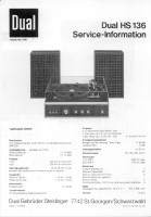Dual HS-136-Service-Manual 